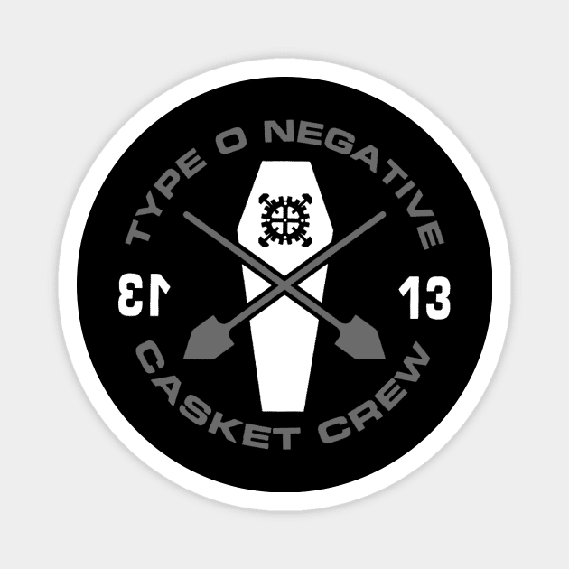 Casket Crew Magnet by dvstinjames